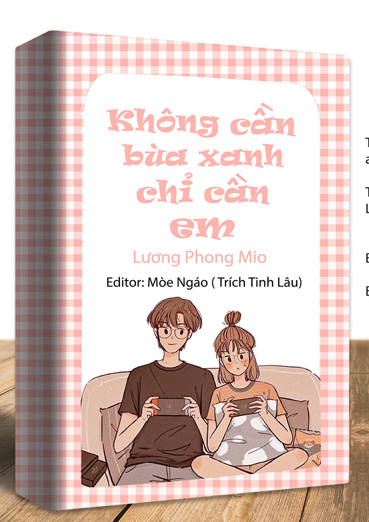 ANH KHÔNG CẦN BÙA XANH, ANH CHỈ CẦN EM