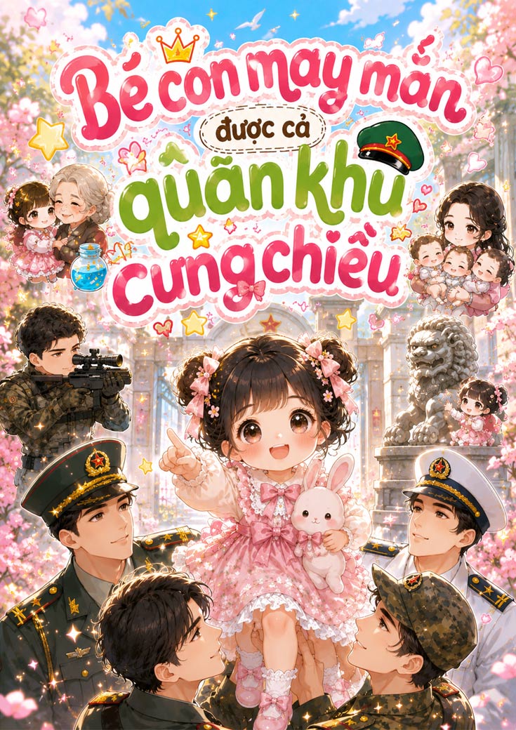 Bé Con May Mắn Được Cả Quân Khu Cưng Chiều