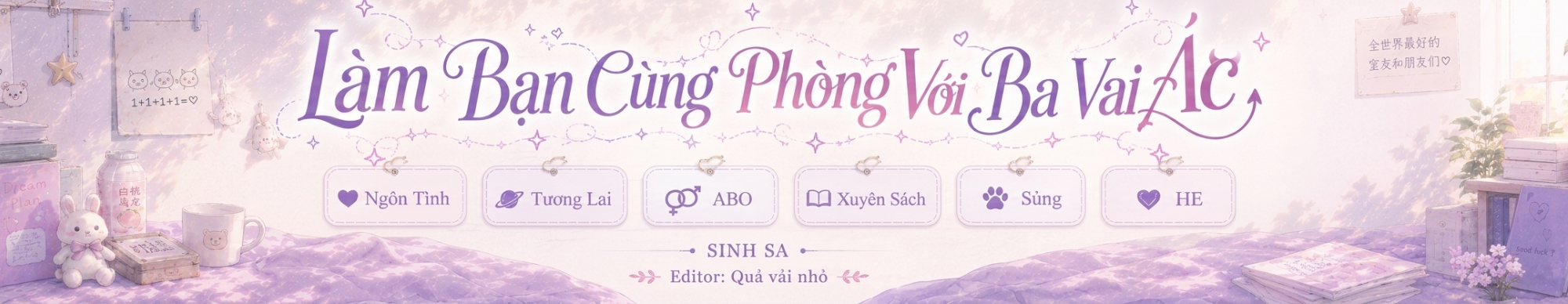Làm Bạn Cùng Phòng Với Ba Vai Ác